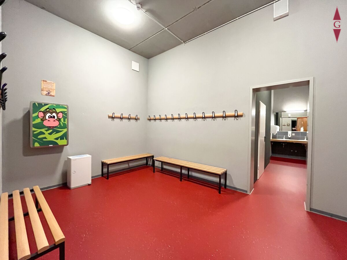 Sanitäre Anlagen Indoor-Spielhalle Sanitäre Anlagen Indoor-Spielhalle