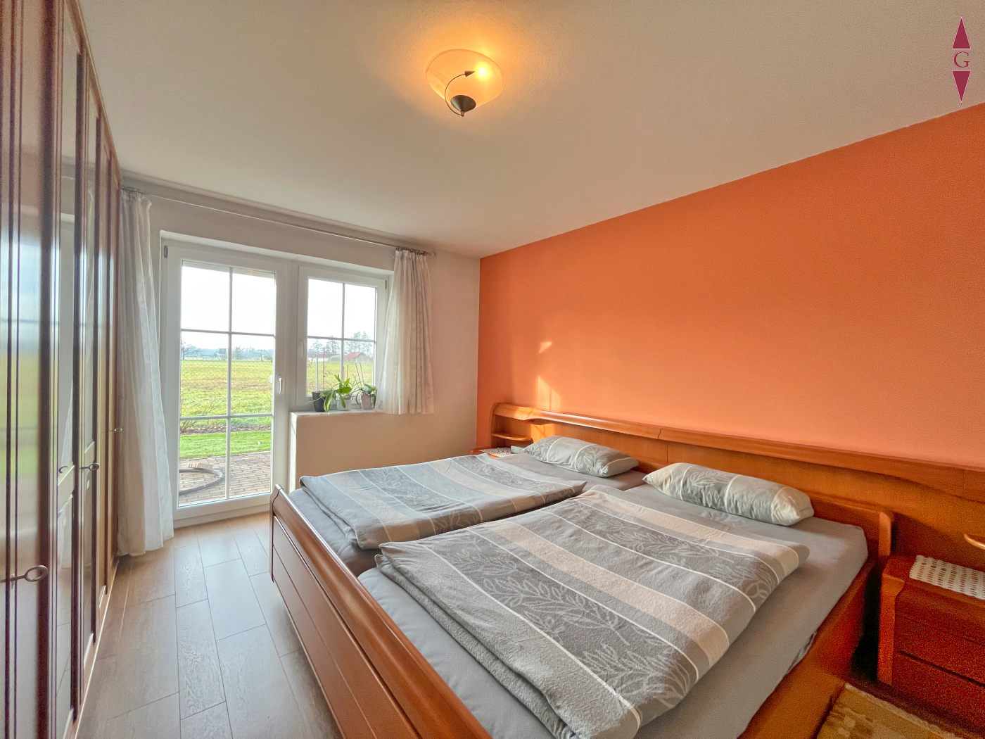 Schlafzimmer untere Etage
