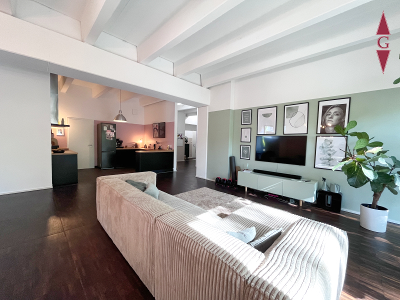 Wohnen mit offener Küche