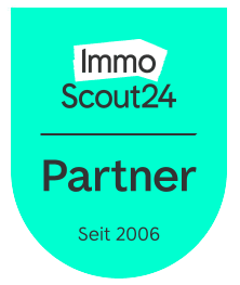 Logoplakette Immoscout24-Partner