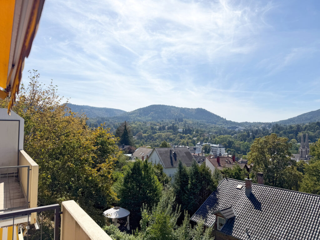 Bildtitel: Aussicht Balkon