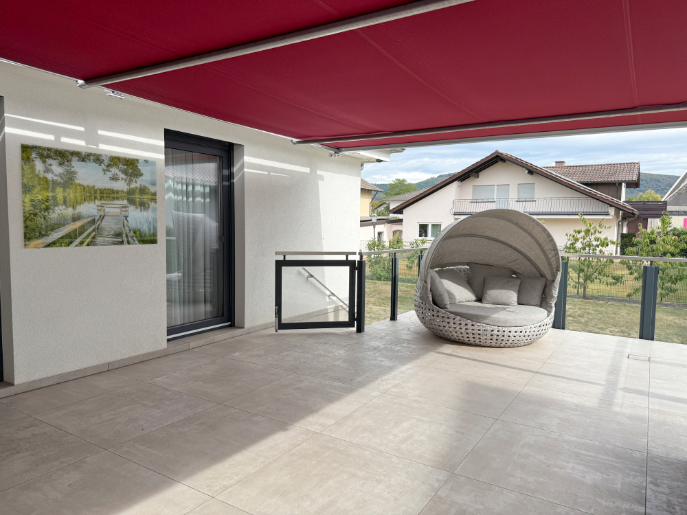 Bildtitel: Überdachte Terrasse